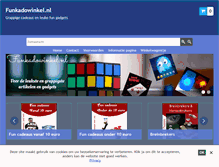 Tablet Screenshot of funkadowinkel.nl